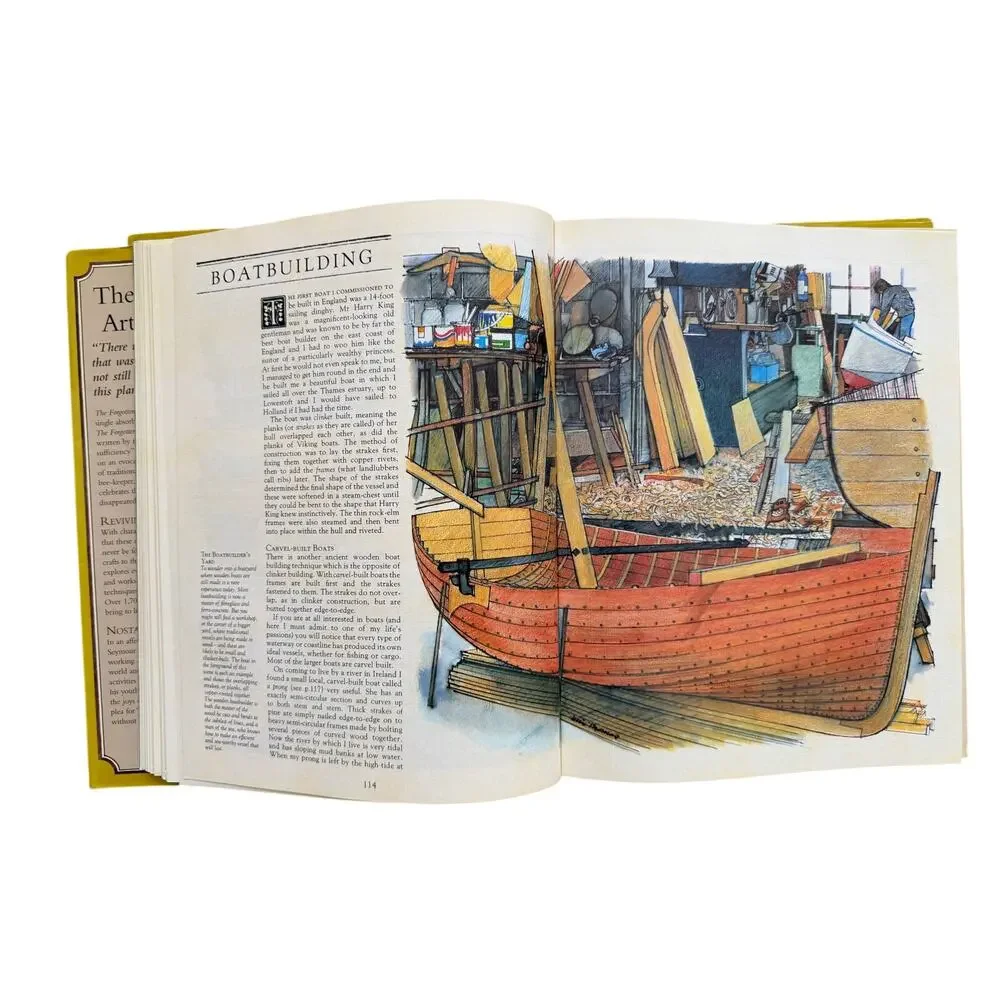 The Forgotten Arts and‎ Crafts By John Seymour Prepper Self-Sufficiency Skills